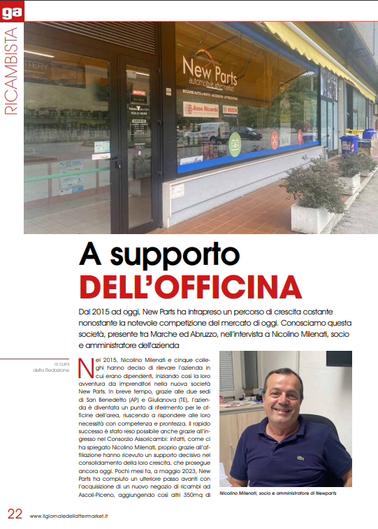 Giornale dell'Aftermarket - Settembre 2023