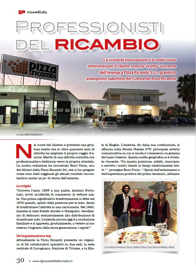 Giornale dell'Aftermarket - Gennaio 2019