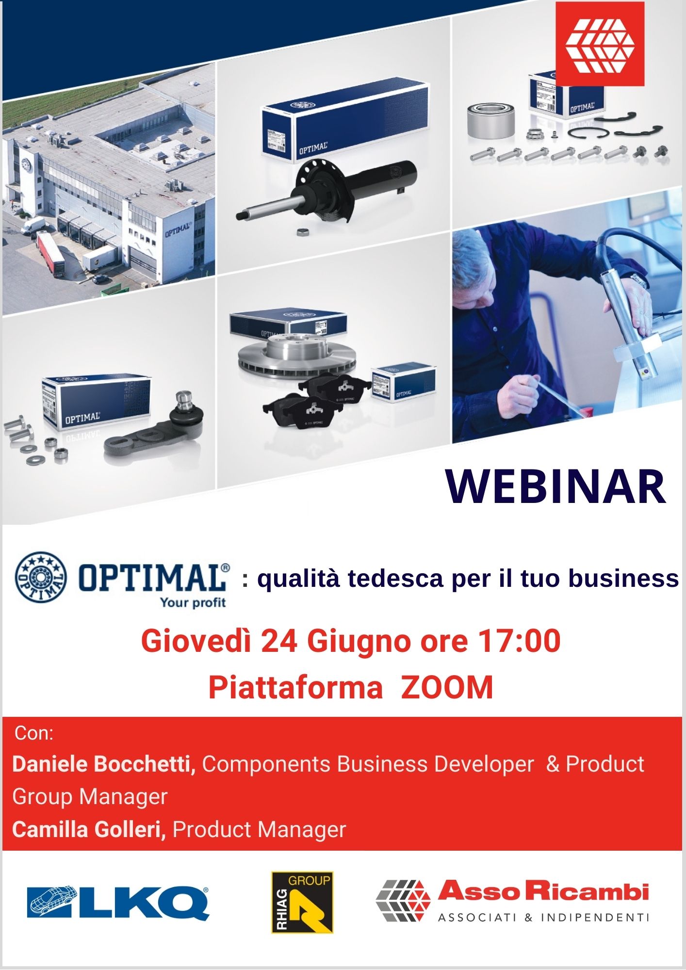 Webinar OPTIMAL: qualit tedesca per il tuo business