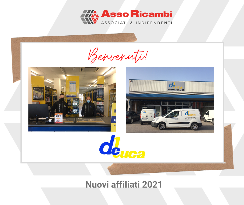 NUOVI INGRESSI NEL CONSORZIO: BENVENUTO A DE LUCA RICAMBI S.R.L. 